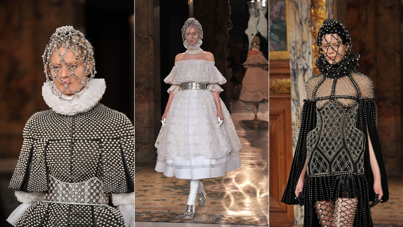 Illustration for article titled McQueen: A Breathtaking Elizabethan Dream for Royals Only
